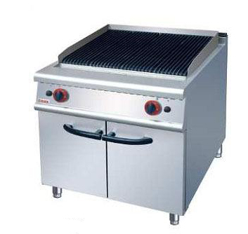 燃氣巖火燒烤爐連柜座